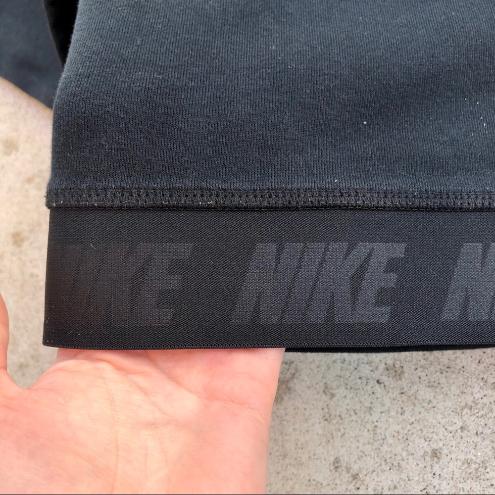 Nike black hoodie pullover black hooded top S - Picture 5 of 10
